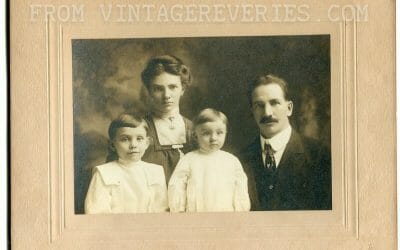Family photos from 1913 and the early part of the 1900s