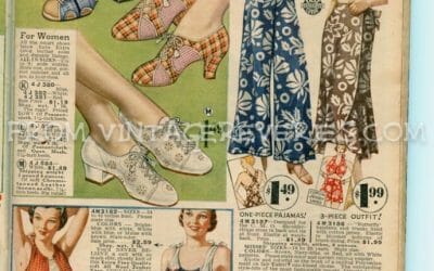 1935 Wool Bathing Suits, Women’s Sportswear, and Mens’ Underwear…