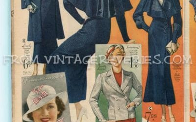 1930s women’s suit and coat styles