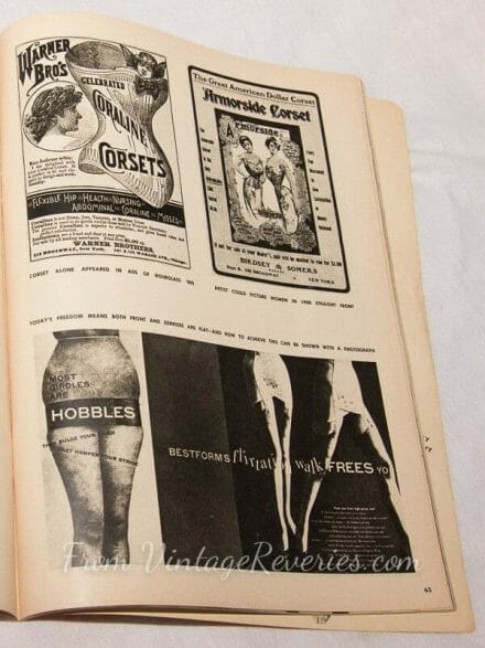 Corset and shapewear advertising history