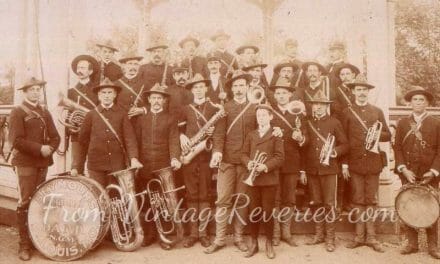 Early 1900s band photos street photography