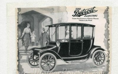 Early 1900s electric trucks advertisements