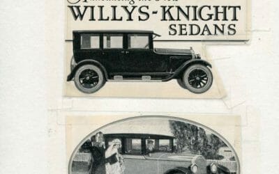Wills Sainte Claire, Willys Knight, and Stutz auto ads