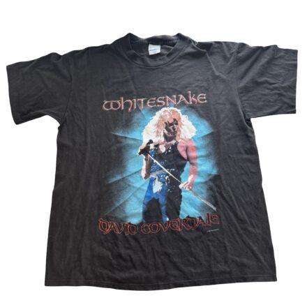 Vintage 1988 Whitesnake Tour T-Shirt David Coverdale Spring Ford 50/50 Tag XL