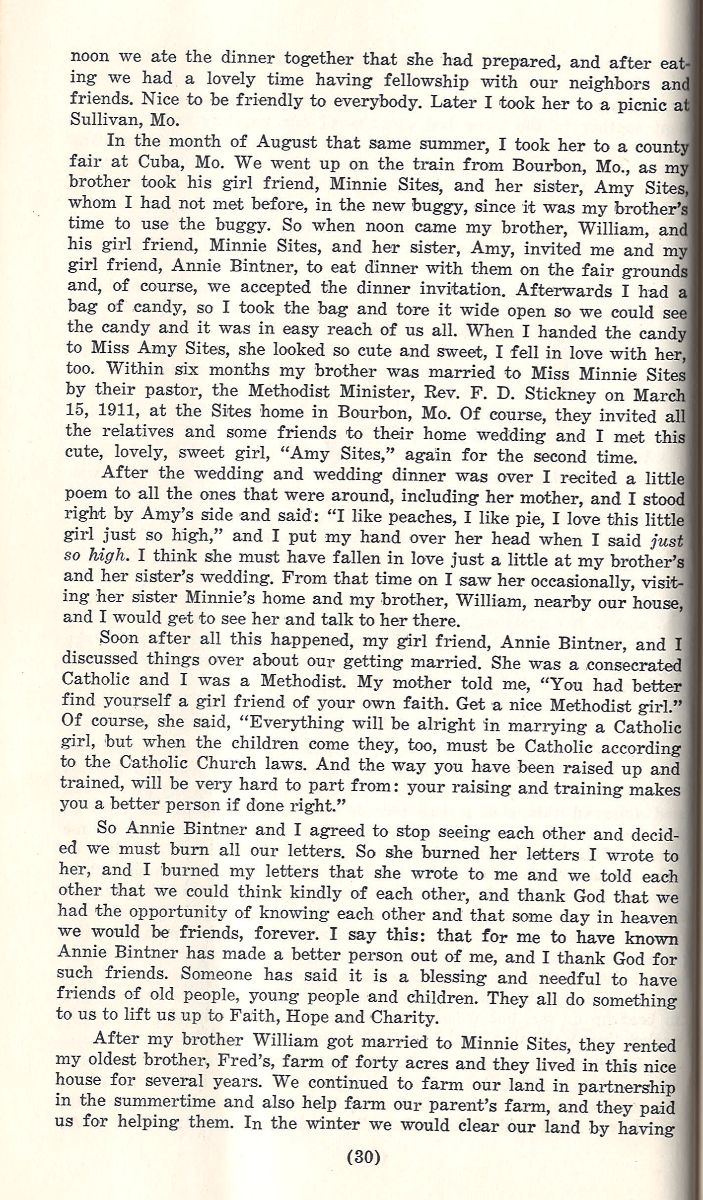 Vintage 1911 Bohnenkamp family diary page, handwritten on yellowed paper, detailing gatherings, weddings, and dinners.